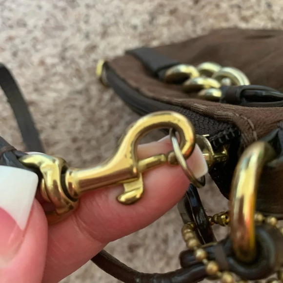 Authentic Rare Coach wristlet (Large- 8.5” Long) - Picture 10 of 10